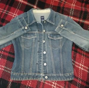 Blue denim jean jacket